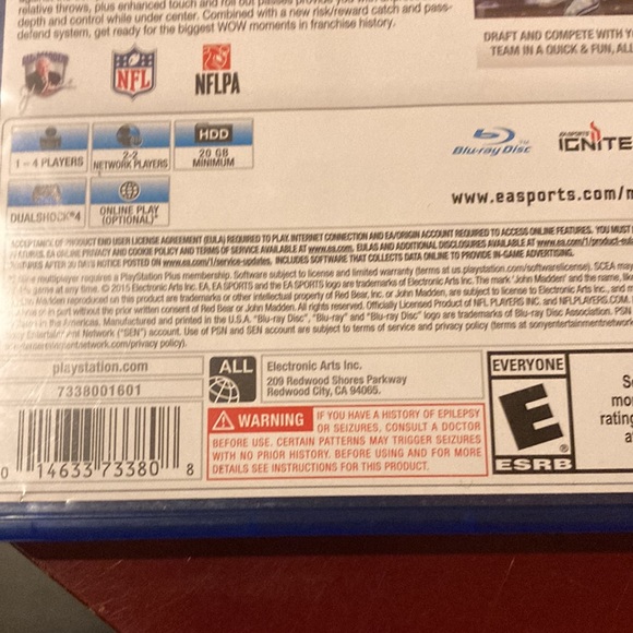 PS 4 Madden 2016 - Picture 5 of 6
